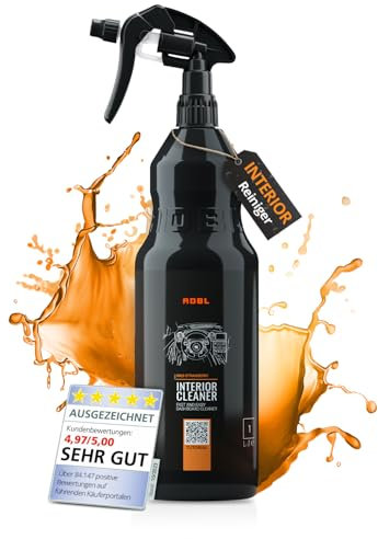 ADBL Interior Cleaner (1L) - Leistungsstarker Innenraumreiniger für Vinyl, Kunststoff und Gummi - Entfernt Schmutz, Fingerabdrücke und Fett - Rückstandsfrei und einfach anzuwenden
