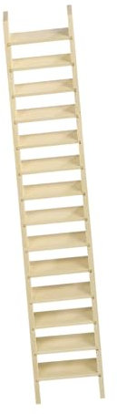 Miniature Échelle Bois pour Maison de Décoration et Accessoire de Scène pour Aménager Votre Miniature