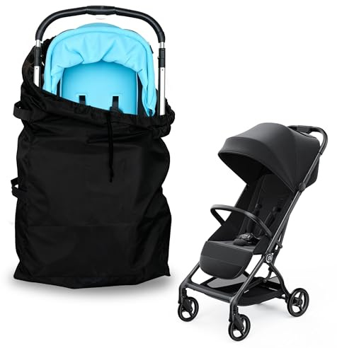 GZXUEHU Borsa Passeggino Universale da Viaggio, borsa passeggino Impermeabile e Resistente agli Strappi per la Protezione del Passeggino