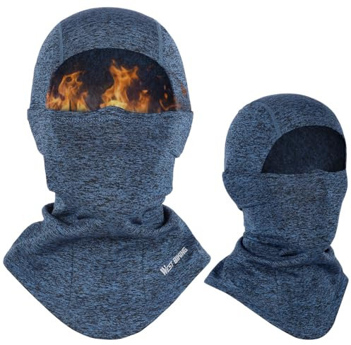 ICOCOPRO Sturmhaube Herbst Winter für Herren & Damen, Winddicht Thermo Balaclava Gesichtsmaske Skimaske Sturmmaske für Outdoor Sports Radfahren, Skifahren, Motorrad, Fahrrad, Einheitsgröße