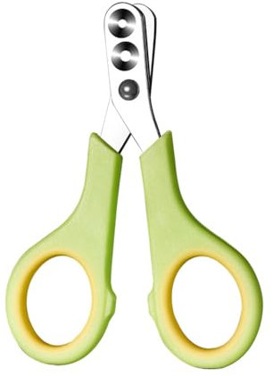 MiOYOOW Katzen Nagelknipser Haustier Krallenschneider rutschfeste Haustier Nagelknipser mit doppelten kreisf?rmigen Schneidl?Chern Trimmer Haustiere f?r Katzen Hunde