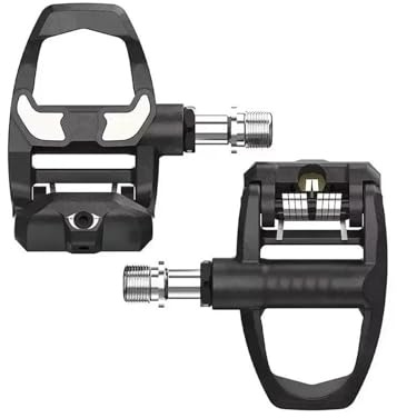 Fotstöd motorcykel BUCKLOS Landsvägscykelpedaler För LOOK KEO Självlåsande Pedal Kolfiber För KEO Cykel Klickpedaler För Ultralätta Nylon Cykeldelar(CRABON-TITANIUM)