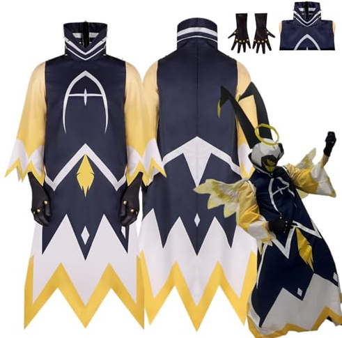 FUCOSSPH Adam Halloween Carnevale Party costume per Hazbin Hotel Cosplay Costume Comic Anime Gioco di ruolo Outfit