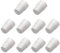 BOKIOESDE 10pcs/set White Plastic Radiator Cap Easy Push-Fit Replacement Valve Cover Radiator Valve Cap Replacement Push-Fit