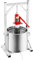 Duoruameng Presse-fruits hydraulique en acier inoxydable 22 l - Presse-vin - Presse-fruits manuel avec cric et support