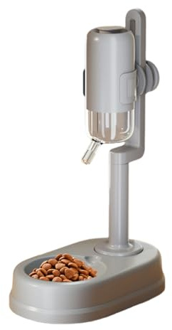 Automatisk Vattendispenser För Höjdjusterbar Vattendispenser | 750 ml Antidropp Höjdjusterbar Flaska för Vatten till Husdjur För Smådjur