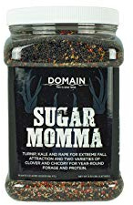 Domain Outdoor Sugar Momma Deer Food Plot Seed, 1/2 Acre, Annual and Perennial Food Sources for Summer, Fall and Winter Attraction, Year Round Food - Turnip, Rape, Kale, Clovers, Chicory