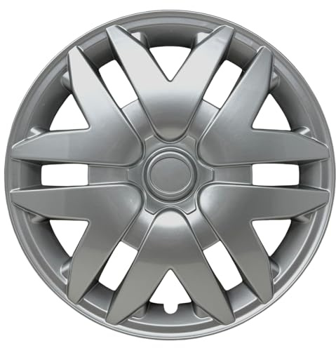 Premium Replica Hubcap, Replacement for Toyota Sienna 2004-2010, 16-inch Silver Wheel Cover, 1 Piece