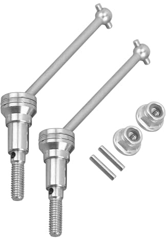 Eje de Transmisión Delantero M16105 RC, aleación de Aluminio, para Coches RC 1/16, para competición, Uso Diario o colección