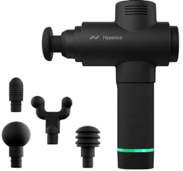 Hyperice Hypervolt 2 – mit Quiet Glide Technologie Tragbare Percussion Massagepistole (Hypervolt 2 Black)