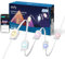 eufy Festinstallierte Außen-Lichterkette E22, 30m, 60 Triple-LEDs, Smarte RGBWW-Lichter, bis IP67 Wasserdicht, für Alltag & Feste, KI-Modi für Weihnachten, Kompatibel Kameras, App-gesteuert
