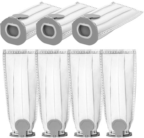 Sacs pour Aspirateur, 7 Sacs d'aspirateur Compatible avec Vorwerk Kobold VK7 FP7, système Anti-Odeurs aux Charbons Actifs,Sac de filtres de rechange pour de Kobold VK7