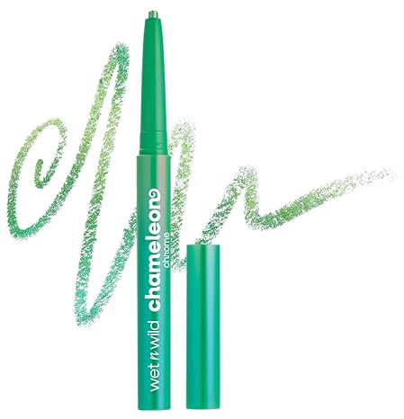 Wet n Wild Chameleon Chrome Eyeliner Impermeabile e Retraibile, Pigmenti Iridescenti, Riflettono la luce per un Cambio Dinamico del Colore, a Prova di Sbavatura, Dura fino a 18 hr, Superstar Suit