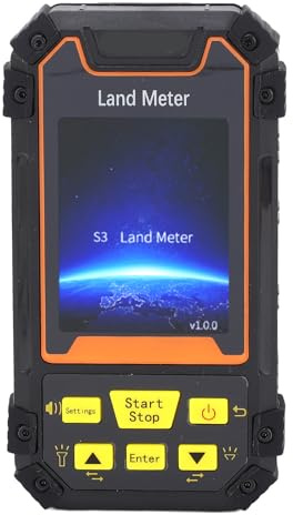 Handhållen GPS Landområde Mätare, Bärbar Laserdistansmätare med Hög Precision, Markmätningsutrustning för Mätning Av Lutning Avståndsområde