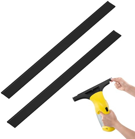 2 Pcs Replacement Rubber Lips for Karcher Window Vac 280mm Replacement Rubber Blades Compatible with WV1 WV2 WV5 WV50 WV55 WV60 WV75 karcher Window Vac Accessories