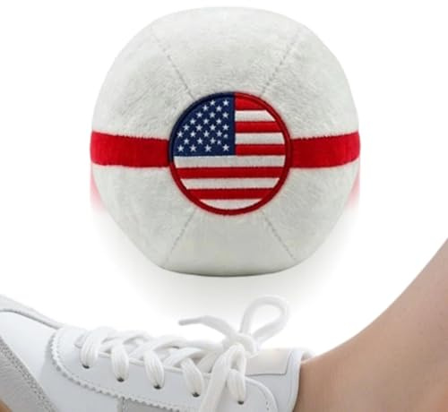 Patriotisk Footbag Stjärnrandiga 4 Juli Bollar Sandpåsar | 250 e träningssportsäck För Pojkar Flickor Nybörjare Tonåringar Träning Gruppspel Utomhussporter Fest Resa Trädgård