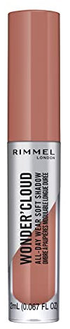 Rimmel London Wonder'Cloud, Ombretto Liquido Ultra Sfumabile, Formula Waterproof, a Lunga Durata, 004 Spiced Petal
