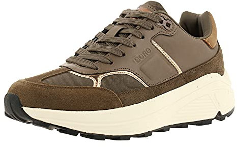Björn Borg Footwear Damen R1300 NYL MET W Sneaker, Taupe, 38 EU