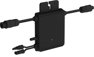 Technaxx PV Modul Solar Mikro Wechselrichter Netzeinspeisung 300W - Ideal für Balkonkraftwerke & Mini-Solaranlagen, Wasserdicht IP67, VDE-Zertifiziert - Grid tie Inverter Mikrowechselrichter TX-203