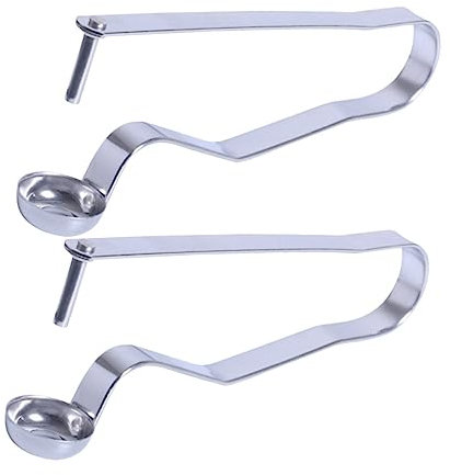 PRETYZOOM Descorazonador De Azufaifo y Dátiles De Acero Inoxidable, 2 Piezas, Diseño Práctico, Mango Ergonómico, Herramienta De Cocina Para Uso Doméstico y Profesional