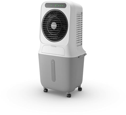 Olimpia Splendid, Peler 25 Wifi Refroidisseur Évaporatif, 25 Litres, Purificateur d'Air avec Panneau Évaporatif, Refroidissement Puissant, Ventilation, Affichage Tactile