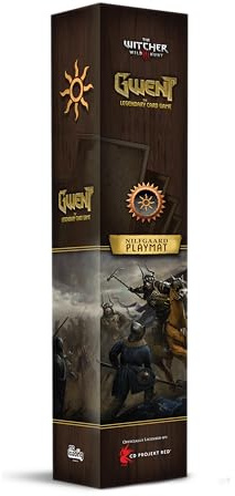No Loading Games, Gwent Neoprene Mat - Nilfgaard, Dimensions: 290 x 730 mm