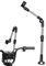 Umbrella Holder Clamp - Baby Stroller Umbrella Holder - Strong Windproof Secure Fit Attachment Cycling Accessories for Lovers Elderly Family