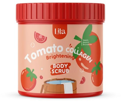 Lila Scrub Kropp Ljusstyrka Tomat Kollagen 500g