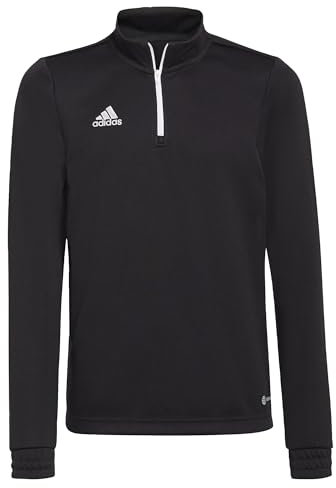 adidas Unisex Kinder Entrada 22 Training Top, Black, 7-8 Years