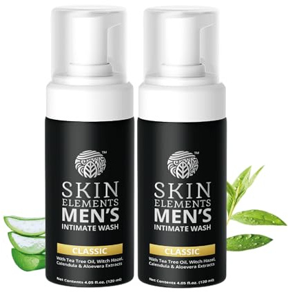 Skin Elements Jabon Intimo Para Hombre Combo|Tea Tree Oil |Pack of 2|240 ml
