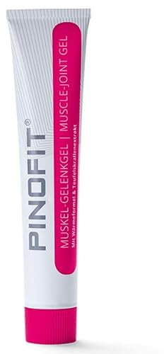 Pinofit Muskel-Gelenkgel | NEU | Mit Wärmeformel & Teufelskrallenextrakt | Bei Gelenkbeschwerden und Muskelverspannungen | 1 x 90 ml