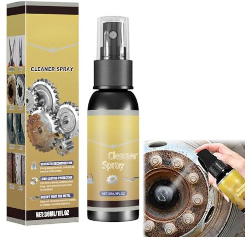 Rakiuty Metal Chrome Paint,Convertitore Ruggine,Spray per Rimuovere la Ruggine,Car Rust Remover Spray,Super Rust Remover,Rust Stain Remover Spray,Metal Rust Remover Spray for Car And Kitchen Cleaning