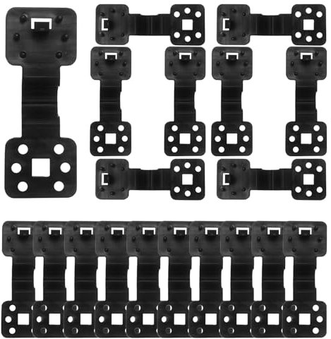 Clip Di Stoffa Ombra | Panno Per Ombra Da Giardinaggio | Gruppo A Lucchetto A Filo Pesante In Tessuto | Montaggio Rapido | Fissazione Sicura | 10.5x3.7cm | Per La Patio Agricola Cort