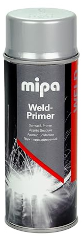 MIPA Weld-Primer Spray zinkalu, dünnschichtige Grundierung für viele Schweißverfahren geeignet, 400 ml