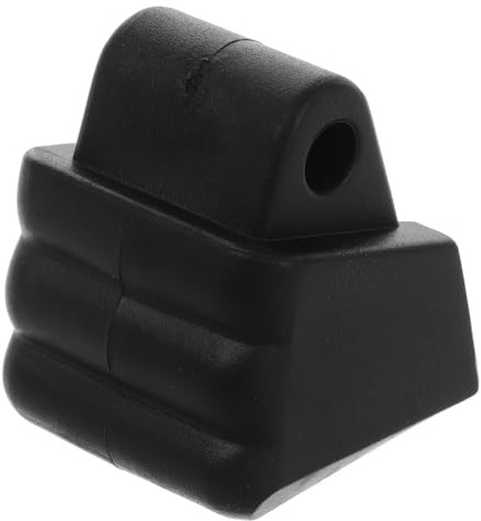GARVALON Topes de Freno para Patines en Línea 1 Unidad Material Duradero Negro Control Mejorado para Usuarios de Patines