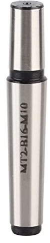 MT2-B16-M10 Borrchuck Arbor Adapter, Morse Konisk Svarv Morse Konisk Borrchuck, Kolstål Svarv Tillbehör