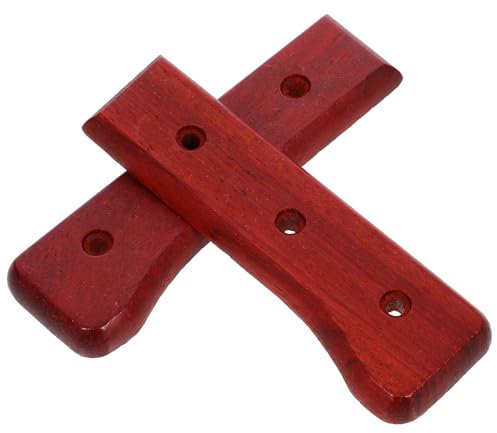 Cabilock 1 Satz Messergriff Ersatz Messer Griff KüChen Cutter Ersatzgriff Aus Holz, Universeller Handgriff FüR Hackmesser - Robuste Und Ergonomische ReparaturlöSung FüR Ihre KüChenmesser