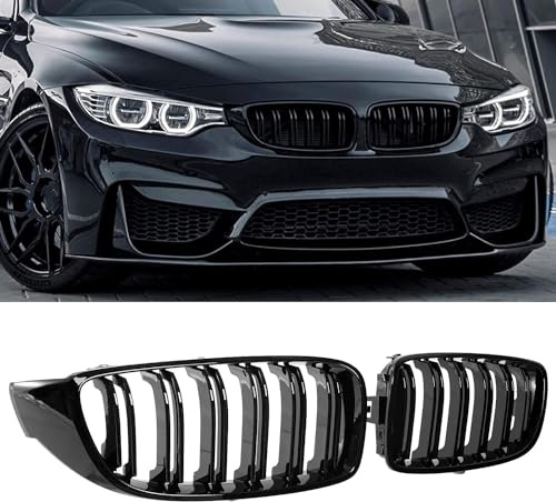 YIUBCZOQI Parrilla para BMW Serie 4 F32 F33 F36 M3 F80 M4 F82 F83