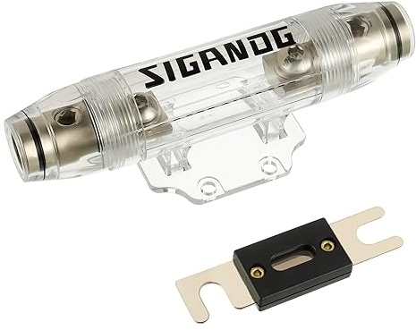 SIGANDG ANL Inline säkringshållare 1/0 mätare med 250A säkring