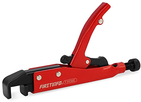 FIRSTINFO F3936E | Pinza per Saldatura Assiale Tipo L | Morsetto per Giunti Sovrapposti e di Testa | Bloccaggio Autobloccante