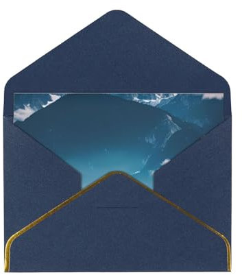 Landschaft mit Bergen Vielseitige & lebendige Blanko-Karten - Perfekt für Hochzeiten & Dankeskarten