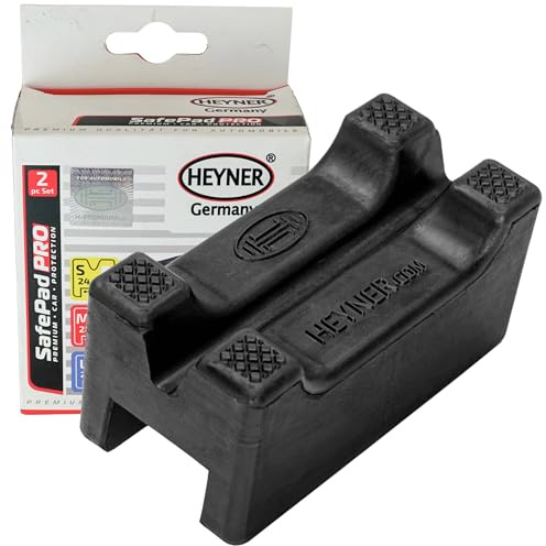 Almohadilla de goma para soportes de gato HEYNER de 28 mm de ancho, juego de 2 unidades 347670