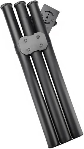 40MAX Köcher für Pfeile, Bogenschießen, Rückenpfeil, Köcherhalter，3 Rohre Pfeilhalter mit einstellbaren taktischen Gürtelclips,Leichtes langlebiges Nylonmaterial für die Jagd, Zielschießen