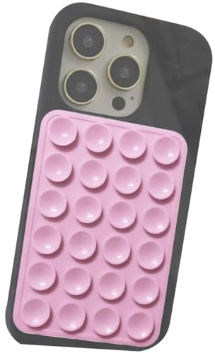 Klibbigt mobilgrepp – telefonfodral | självhäftande telefonskal klistermärke | klibbig telefongrepp med sugkopp | Telefonklibbigt grepp för selfies, videor