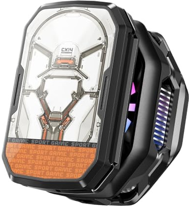 Ventilatore Raffreddante Per Telefono,Radiatore Magnetico Portatile - Dissipatore Ricaricabile Per Cellulare - per Viaggio Ufficio Comodino Casa Streaming e Videochiamate