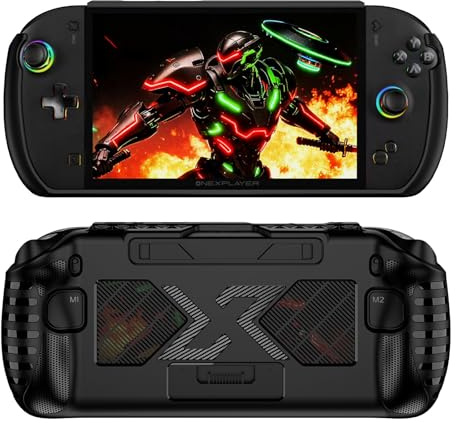 JYGamhanbil Skyddsfodral för OneXPlayer OneXfly Apex handhållen gaming PC | TPU Mjuk Fodral Väska Skal Case Tillbehör med Ergonomiskt Grip för OneXfly Apex Gaming Handheld Konsol