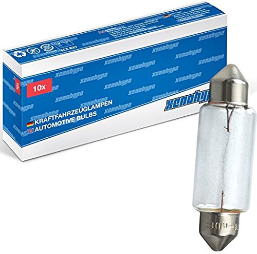 XENOHYPE 10x Premium Soffitten 12V 21W C21W SV8,5 15x43 43mm
