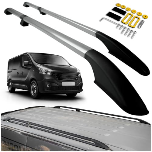 CHROMEMASTER | Compatibili con Opel Vivaro 3 Short L1 2014-2019 | Barre Trasversali da Tetto, Mancorrenti sul Tetto | Sono Utilizzate per il Montaggio di Portapacchi, Box da Tetto o Portabiciclette