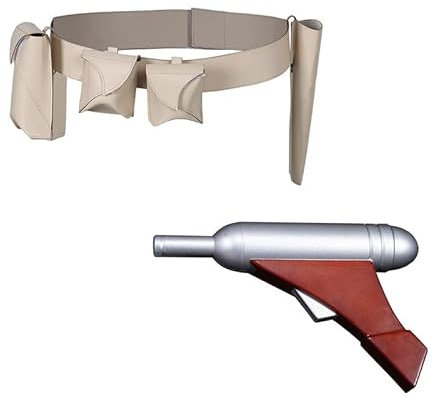 Lixinya Prinzessin Gürtel Holster Cosplay Outfit Blaster Prop Zubehör Waistpack Outfits Halloween Karneval Suit Cosplay Kostüm für Erwachsene Frauen
