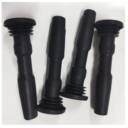 4 Uds. Conector Bujía Goma Bobina Encendido 04E905199A 04E905199H G para Caddy CC para Golf para Jetta para Passat para Polo para Tiguan para A3 Q3 Bobinas Encendido Bobina De Encendido